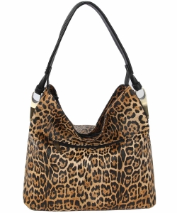Leopard Print Hobo LHL001 BROWN